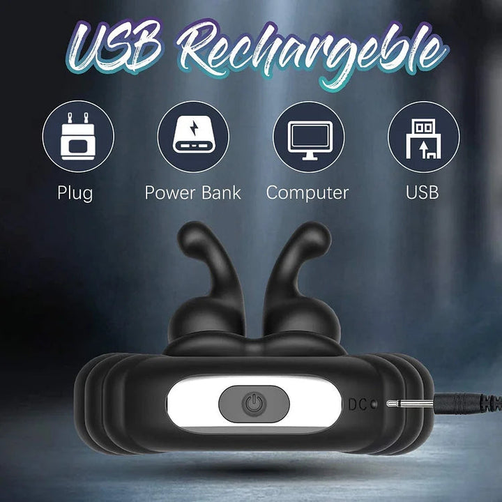 Dual Stretchy Cock Ring Dildo on sale