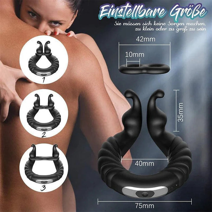 Buy Dual Stretchy Cock Ring Dildo